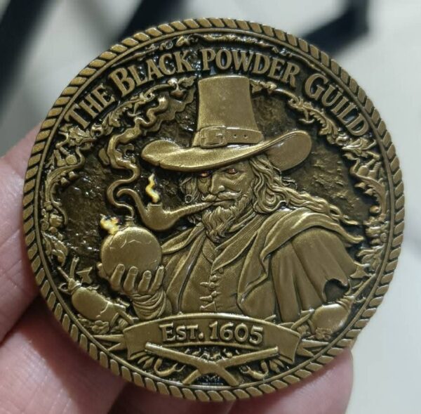 The Final Black Powder Guild Challenge Coin