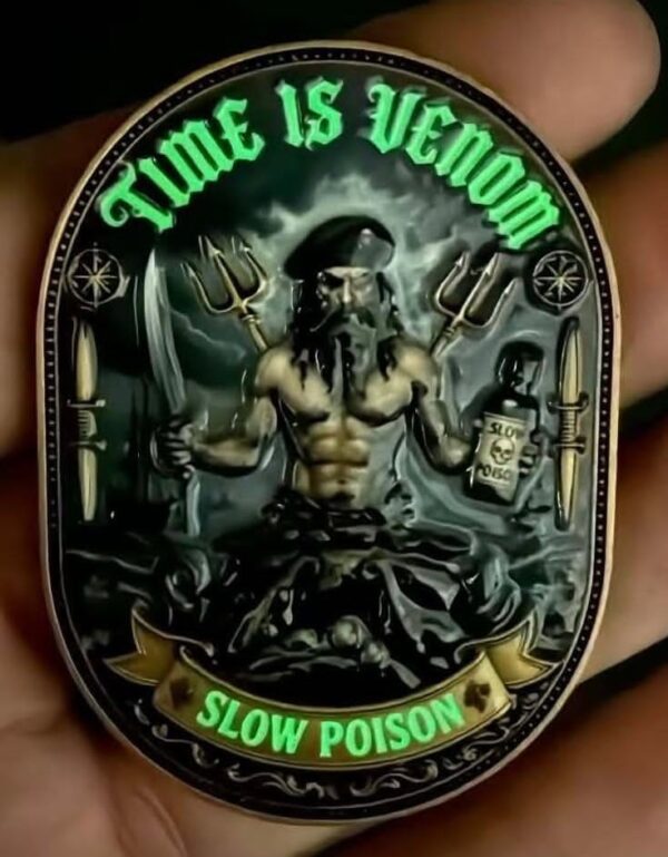 Slow Poison Challenge Coin