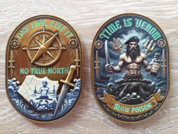 Slow Poison Challenge Coin