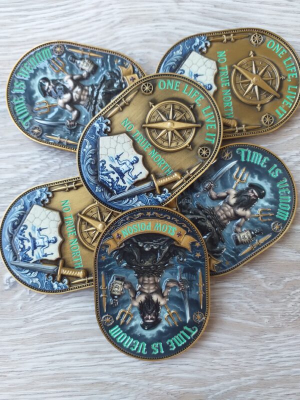 Slow Poison Challenge Coin