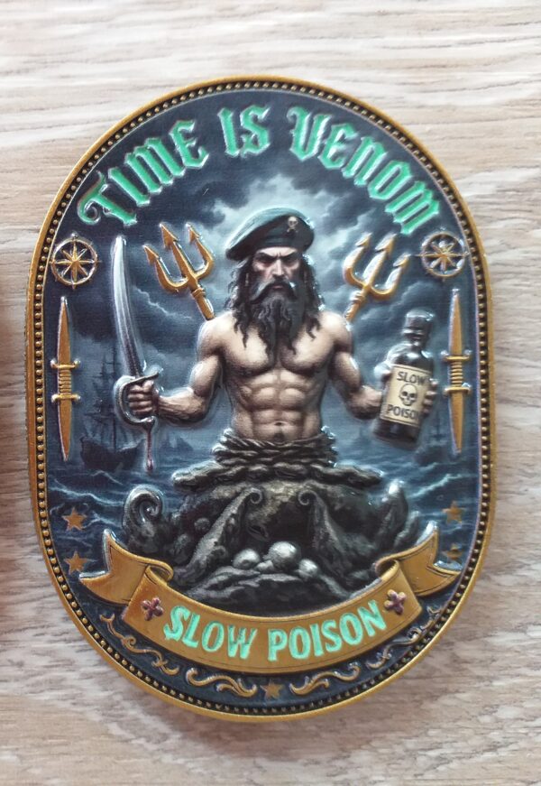 Slow Poison Challenge Coin