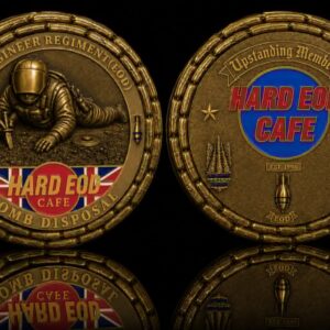 Hard EOD Cafe Sapper EOD Challenge Coin (PRE ORDER)
