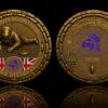 Purple Helmets Sapper EOD Challenge Coin (PRE ORDER)